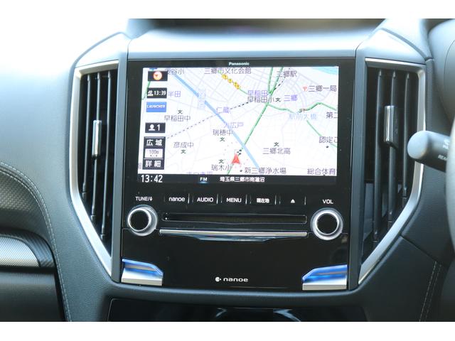 フォレスター プレミアム 8型ナビ ドラレコ カメラ Pリヤゲート パナソニック8型ナビ&TV フロント サイド バックカメラ ETC ドラレコ パワーリヤゲート スマートリヤビューミラー ステアリングヒーター アルミペダル Xモード(8枚目)