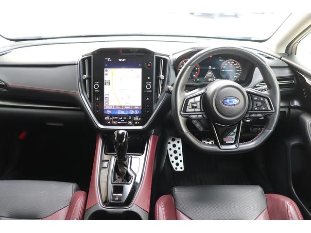 レヴォーグ STIスポーツ EX パワーリヤゲート本革シートFSBカメラ 11.6インチナビ&TV ETC ドラレコ ドライバーモニタリングシステム シートヒーター オートビークルホールド シートポジションメモリー STIマフラー 歩行者保護エアバッグ(6枚目)