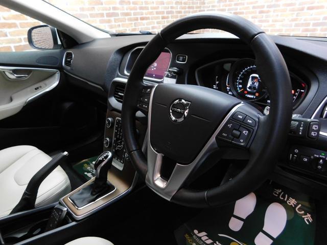 Ｖ４０ Ｄ４　インスクリプション　ディーゼルターボ　インテリセーフ　ブロンド革　ナビ　ハーマンカードン　バックカメラ　スマートキー　ＤＳＲＣ　オートＬＥＤ　アイシン製８速オートマ　禁煙車　ワンオーナー　整備記録簿　２０１９最終モデル（36枚目）