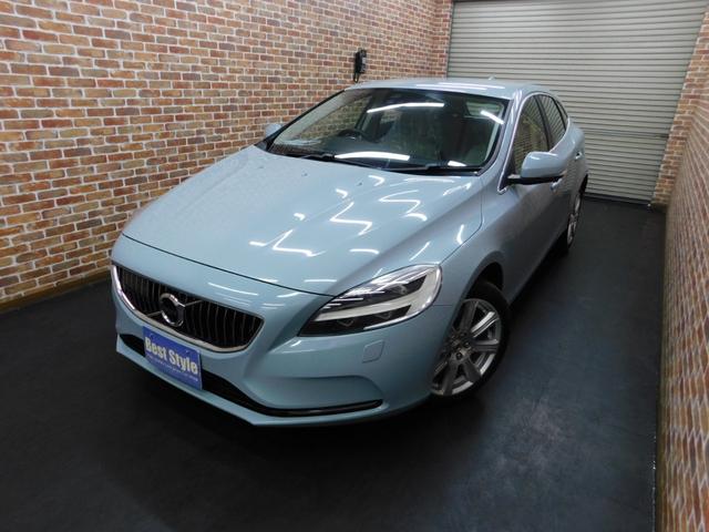 Ｖ４０ Ｄ４　インスクリプション　ディーゼルターボ　インテリセーフ　ブロンド革　ナビ　ＤＴＶ　ハーマンカードン　バックカメラ　スマキー　ＤＳＲＣ　ＬＥＤへッド　アイシン製８速ＡＴ　禁煙車　ワンオーナー　整備記録簿　２０１７モデル（65枚目）