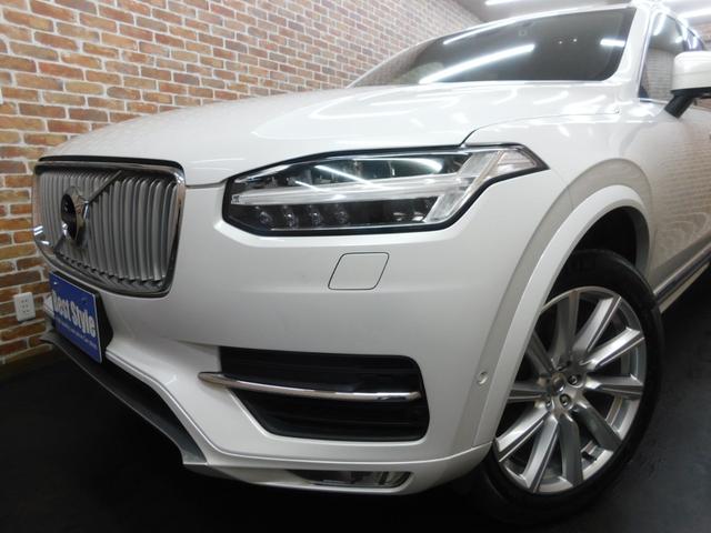 ＸＣ９０ Ｔ６　ＡＷＤ　インスクリプション　ポールスターｐｋｇ　インテリセーフ　アンバー革　ナビ　ＤＴＶ　全方位カメラ　スマートキー　ＤＳＲＣ　ＬＥＤへッド　ドラレコ（純正）　Ｐアシスト　アイシン製８速オートマ　整備記録簿　２０１７モデル（46枚目）