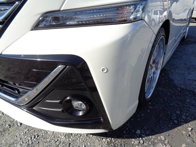 ヴェルファイアハイブリッド ＺＲ　Ｇエディション　フルバンパー仕様モデリスタ製エアロツアラーキット　モデリスタ製サスペンション　黒革　純正後席モニター　ＬＥＤデイライト　シートヒーター　ステリングヒーター　ＷＥＤＳ製アルミ　１オーナー禁煙　１５００Ｗ（16枚目）