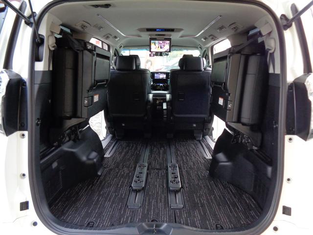 ヴェルファイアハイブリッド ＺＲ　Ｇエディション　フルバンパー仕様モデリスタ製エアロツアラーキット　モデリスタ製サスペンション　黒革　純正後席モニター　ＬＥＤデイライト　シートヒーター　ステリングヒーター　ＷＥＤＳ製アルミ　１オーナー禁煙　１５００Ｗ（47枚目）