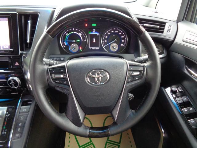 ヴェルファイアハイブリッド ＺＲ　Ｇエディション　フルバンパー仕様モデリスタ製エアロツアラーキット　モデリスタ製サスペンション　黒革　純正後席モニター　ＬＥＤデイライト　シートヒーター　ステリングヒーター　ＷＥＤＳ製アルミ　１オーナー禁煙　１５００Ｗ（53枚目）