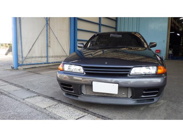 スカイライン GT-R 2.7リッター仕様 ワンオーナー 東名ポンカム 鍛造ピストン HKSGT2530 カムスプロケ EXEDYカーボントリプルクラッチ ER34キャリパー ローター ニスモアーム オーリンズ車高調(2枚目)