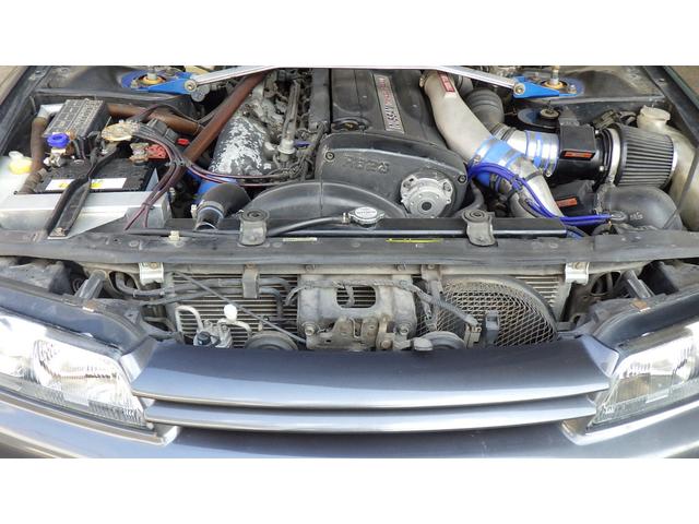 スカイライン GT-R 2.7リッター仕様 ワンオーナー 東名ポンカム 鍛造ピストン HKSGT2530 カムスプロケ EXEDYカーボントリプルクラッチ ER34キャリパー ローター ニスモアーム オーリンズ車高調(31枚目)