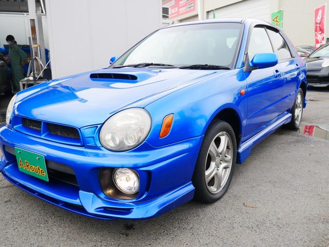 20K 1年保証付 5速MT EJ20ターボ タイベル済 純正エアロ STiゲノムマフラー ブースト計 電動格納ミラー ETC オートエアコン STiペダル サイドバイザー プライバシーガラス KEYレス(7枚目)