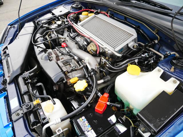 20K 1年保証付 5速MT EJ20ターボ タイベル済 純正エアロ STiゲノムマフラー ブースト計 電動格納ミラー ETC オートエアコン STiペダル サイドバイザー プライバシーガラス KEYレス(79枚目)