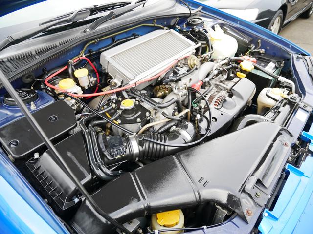 20K 1年保証付 5速MT EJ20ターボ タイベル済 純正エアロ STiゲノムマフラー ブースト計 電動格納ミラー ETC オートエアコン STiペダル サイドバイザー プライバシーガラス KEYレス(80枚目)