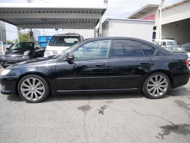 2.0GTスペックB 1年保証付 6速MT 後期型 SI-DRIVE 禁煙車 ブースト計 ステアスイッチ 6連奏CD ETC オートエアコン キーレス 電動格納ウィンカーミラー ローダウン HID フォグ 純正18AW(5枚目)