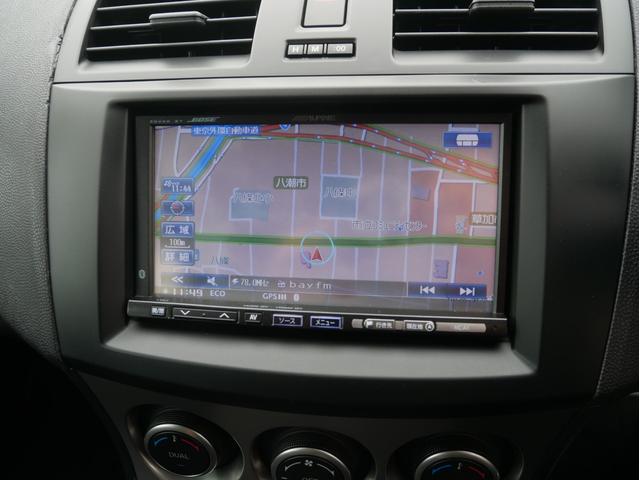 マツダスピードアクセラ ベースグレード　６速ＭＴ　ターボ　半革パワーシート　禁煙車　ＨＤＤナビ　地デジ　ＥＴＣ　アドバンストキー　ＨＩＤ　ウィンカーミラー　オートエアコン　ＢＯＳＥサウンド　サイドエアバック　１８ＡＷ　１年保証付（9枚目）