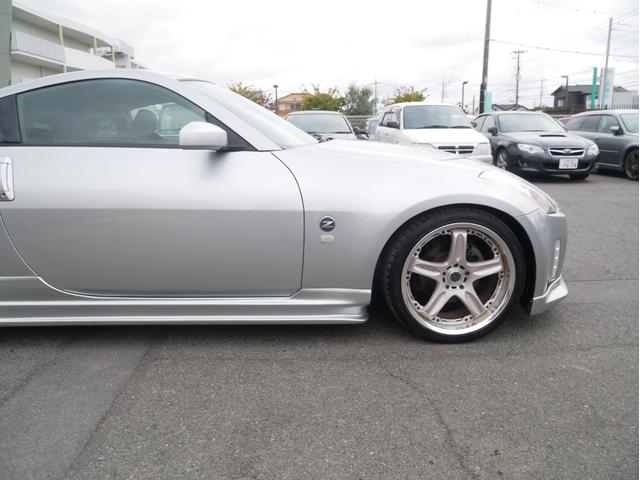 フェアレディＺ ベースグレード　６速ＭＴ　ＣＢＡ－Ｚ３３　ＴＥＩＮ車高調　ＦＫＧマフラー　ＶＯＬＫ１９ＡＷ　ＳＤナビ　フルセグ　　Ｂｌｕｅｔｏｏｔｈ　バックカメラ　ＥＴＣ　ＨＩＤ　キーレス　電動格納ミラー　エアロ　チルトハンドル（27枚目）