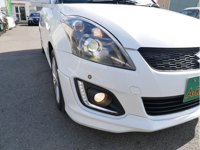 スイフト ＲＳ　５速ＭＴ　後期型　クルコン　ＳＤナビ　Ｂｌｕｅｔｏｏｔｈ・フルセグ　バックカメラ　プッシュスタート＆スマートキー　ＥＴＣ　ウィンカーミラー　ＨＩＤ　フォグランプ　オートエアコン　１年保証付（30枚目）