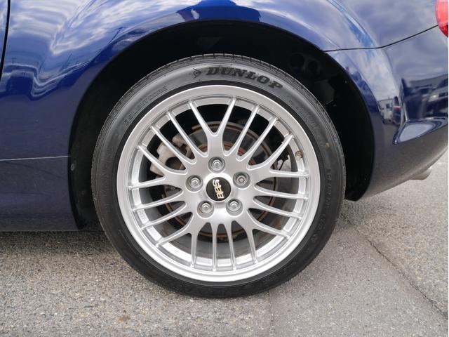 ロードスター VS RHT パドルシフト DBA-NCEC BBS RG-H17AW 電動オープン 黒革シート ウッドパネル シートヒーター ETC アドバンストキー HID フォグ オートエアコン サイドエアバッグ 1年保証付(61枚目)