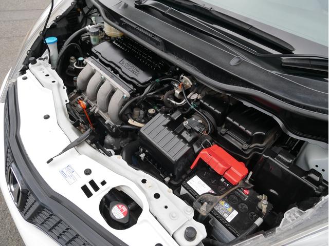 フィット G 5速MT 27014KM キーレス 電動ミラー ライトレベライザー サイドバイザー パワステ パワーウィンドウ Wエアバック ABS タイミングチェーン 1年保証付(57枚目)