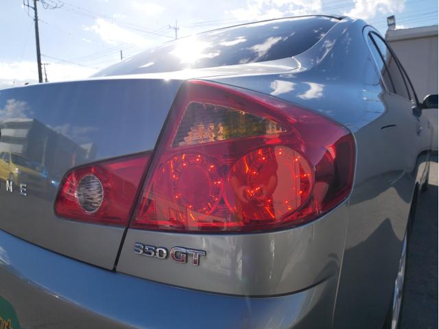 スカイライン 350GT 6速MT タイミングチェーン メモリーナビ DVD再生 ワンセグ ETC 純正17AW 電格ミラー オートライトHID チルトハンドル オートエアコン Wエアバック ABS トランクスルー(42枚目)