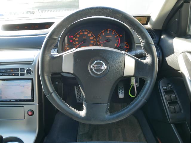 スカイライン 350GT 6速MT タイミングチェーン メモリーナビ DVD再生 ワンセグ ETC 純正17AW 電格ミラー オートライトHID チルトハンドル オートエアコン Wエアバック ABS トランクスルー(61枚目)