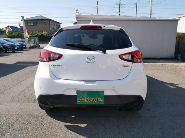 デミオ 15S 6速MT 純正SDナビ フルセグ DVD再生 プッシュスタート&スマートキー Bluetooth ステアリングスイッチ サイドエアバック ウィンカーミラー 1年保証付(21枚目)