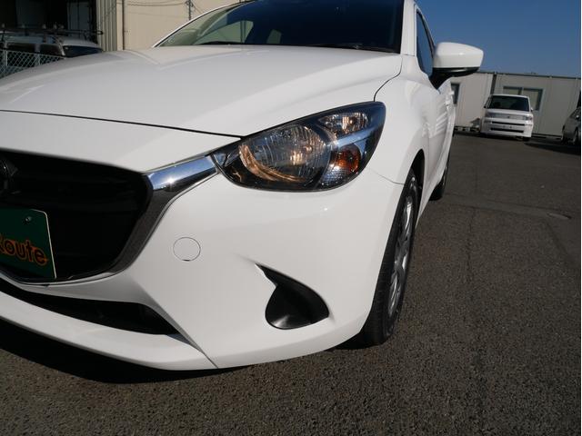 デミオ 15S 6速MT 純正SDナビ フルセグ DVD再生 プッシュスタート&スマートキー Bluetooth ステアリングスイッチ サイドエアバック ウィンカーミラー 1年保証付(29枚目)