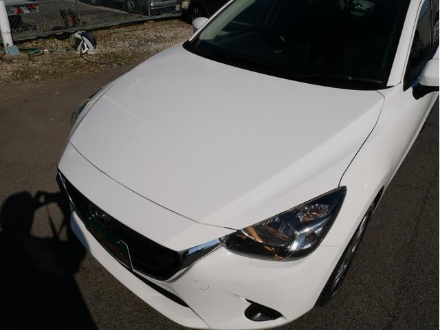 デミオ 15S 6速MT 純正SDナビ フルセグ DVD再生 プッシュスタート&スマートキー Bluetooth ステアリングスイッチ サイドエアバック ウィンカーミラー 1年保証付(33枚目)