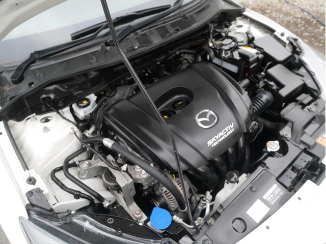 デミオ 15S 6速MT 純正SDナビ フルセグ DVD再生 プッシュスタート&スマートキー Bluetooth ステアリングスイッチ サイドエアバック ウィンカーミラー 1年保証付(57枚目)