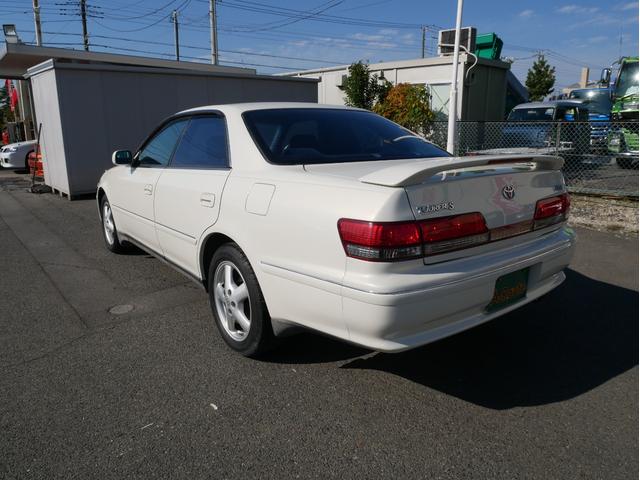 マークII ツアラーS 後期型 1JZ キーレス オートライトHID フォグランプ チルトハンドル 電動格納ミラー 純正16インチアルミ リアスポイラー ライトレベライザー Wエアバック&サイドエアバッグ ABS(24枚目)