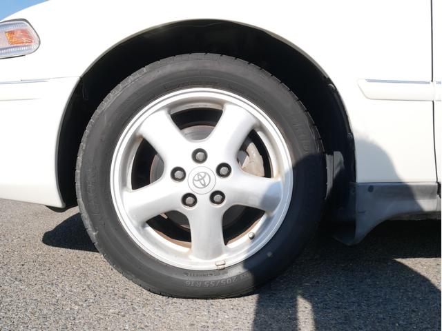 マークII ツアラーS 後期型 1JZ キーレス オートライトHID フォグランプ チルトハンドル 電動格納ミラー 純正16インチアルミ リアスポイラー ライトレベライザー Wエアバック&サイドエアバッグ ABS(53枚目)