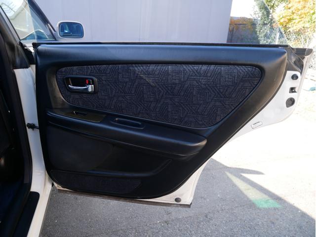 マークII ツアラーS 後期型 1JZ キーレス オートライトHID フォグランプ チルトハンドル 電動格納ミラー 純正16インチアルミ リアスポイラー ライトレベライザー Wエアバック&サイドエアバッグ ABS(78枚目)