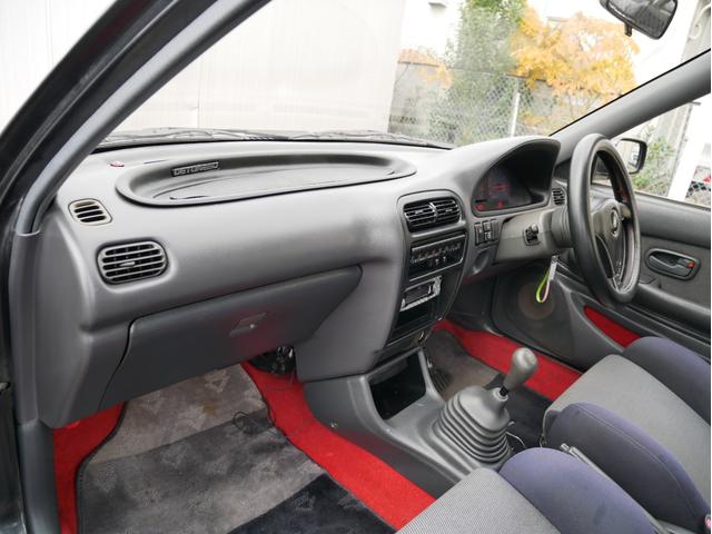 シャレードデ・トマソ ベースグレード　５速マニュアル　レカロシート　修復歴無し　外装仕上げ済　エアロ　ナルディステアリング　純正１４インチアルミ　タイミングベルト交換済　ＥＴＣ　パワーステステアリング　パワーウィンド（12枚目）