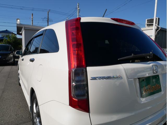ストリーム ＲＳＺ　当店下取車　７人乗　パドルシフト　ＨＤＤナビ　バックカメラ　ミュージックサーバー　キーレス　ＥＴＣ　オートライトＨＩＤ　フォグランプ　オートエアコン　電動格納ミラー　エアロ　１７インチＡＷ　キーレス（43枚目）
