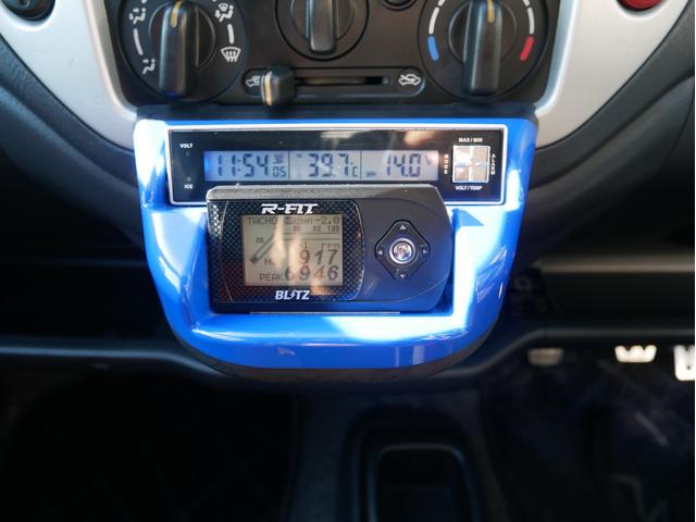 Ｋｅｉワークス ベースグレード　５速マニュアル　ターボ　ＡＢＡ－ＨＮ２２Ｓ　純正レカロシート　ＳＤナビ　ワンセグ　キーレス　ブースト計　ＢＬＩＴＺ　Ｒ－ＦＩＴ　ＨＫＳパワフロ　エアロ　電動格納ミラー　Ｗエアバック　ＡＢＳ　１年保証付（12枚目）