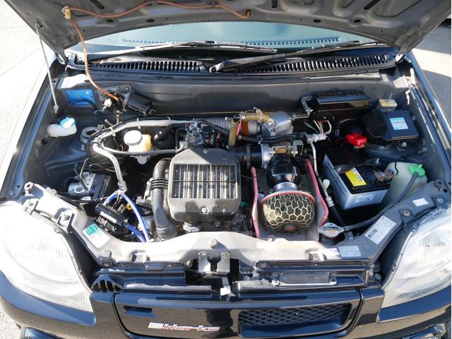 Ｋｅｉワークス ベースグレード　５速マニュアル　ターボ　ＡＢＡ－ＨＮ２２Ｓ　純正レカロシート　ＳＤナビ　ワンセグ　キーレス　ブースト計　ＢＬＩＴＺ　Ｒ－ＦＩＴ　ＨＫＳパワフロ　エアロ　電動格納ミラー　Ｗエアバック　ＡＢＳ　１年保証付（58枚目）