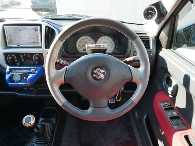 Ｋｅｉワークス ベースグレード　５速マニュアル　ターボ　ＡＢＡ－ＨＮ２２Ｓ　純正レカロシート　ＳＤナビ　ワンセグ　キーレス　ブースト計　ＢＬＩＴＺ　Ｒ－ＦＩＴ　ＨＫＳパワフロ　エアロ　電動格納ミラー　Ｗエアバック　ＡＢＳ　１年保証付（61枚目）