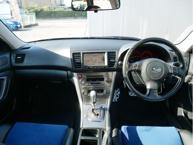 レガシィツーリングワゴン ２．０ＧＴスペックＢ　ＷＲ－ＬＴＤ　２００４　ＭＴモード＆スポーツシフト　特別仕様車　専用シート＆トリム　エアロスプラッシュ　純正１８インチアルミ　半革パワーシート　ＤＶＤナビ　ＥＴＣ　キーレス　ウィンカーミラー　オートエアコン　ＨＩＤ　フォグ（6枚目）