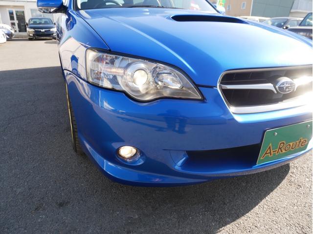 レガシィツーリングワゴン ２．０ＧＴスペックＢ　ＷＲ－ＬＴＤ　２００４　ＭＴモード＆スポーツシフト　特別仕様車　専用シート＆トリム　エアロスプラッシュ　純正１８インチアルミ　半革パワーシート　ＤＶＤナビ　ＥＴＣ　キーレス　ウィンカーミラー　オートエアコン　ＨＩＤ　フォグ（28枚目）