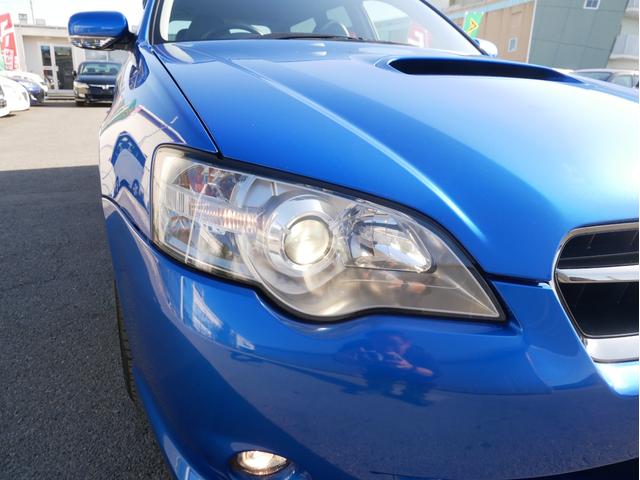 レガシィツーリングワゴン ２．０ＧＴスペックＢ　ＷＲ－ＬＴＤ　２００４　ＭＴモード＆スポーツシフト　特別仕様車　専用シート＆トリム　エアロスプラッシュ　純正１８インチアルミ　半革パワーシート　ＤＶＤナビ　ＥＴＣ　キーレス　ウィンカーミラー　オートエアコン　ＨＩＤ　フォグ（30枚目）