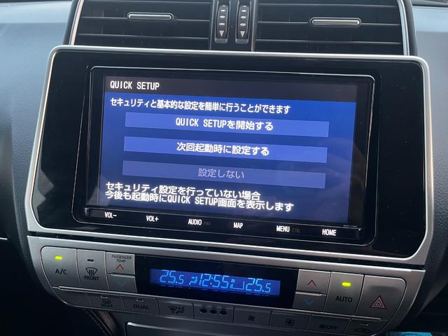 ランドクルーザープラド ＴＸ　Ｌパッケージ　パワーステアリング　パワーウィンドウ　エアバッグ　オートエアコン　キーレス　スマートキー　純正黒革パワーシート　シートヒータークーラー　ＥＴＣ　フルセグＴＶ　社外ナビ　バックカメラ　４ＷＤ（25枚目）