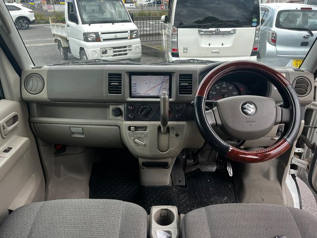 エブリイ PC パワーステアリング パワーウィンドウ エアバッグ ハンドルカバー HDDナビ CD DVD(13枚目)