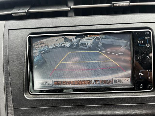 プリウス Ｓ　パワーステアリング　パワーウィンドウ　エアバッグ　オートエアコン　キーレス　スマートキー　スペアキー　社外ＨＤＤナビ　ＣＤ　ＤＶＤ　ワンセグＴＶ　バックカメラ　プッシュスタート　ＥＴＣ　対物センサー（22枚目）