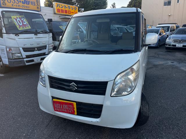 パレット Ｘ　パワーステアリング　パワーウィンドウ　エアバッグ　エアコン　キーレス　スマートキー　バックカメラ　社外ＣＤデッキ　プッシュスタート　左側電動スライドドア　４ＷＤ　社外ＡＷ（2枚目）