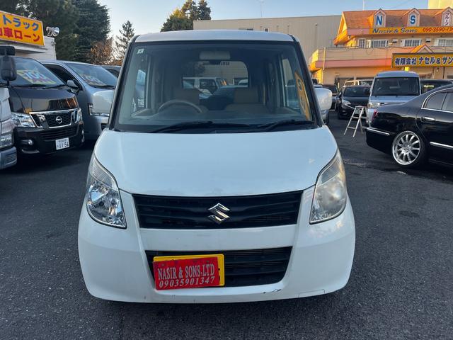 パレット Ｘ　パワーステアリング　パワーウィンドウ　エアバッグ　エアコン　キーレス　スマートキー　バックカメラ　社外ＣＤデッキ　プッシュスタート　左側電動スライドドア　４ＷＤ　社外ＡＷ（6枚目）