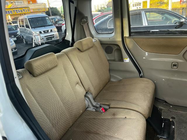 パレット Ｘ　パワーステアリング　パワーウィンドウ　エアバッグ　エアコン　キーレス　スマートキー　バックカメラ　社外ＣＤデッキ　プッシュスタート　左側電動スライドドア　４ＷＤ　社外ＡＷ（10枚目）