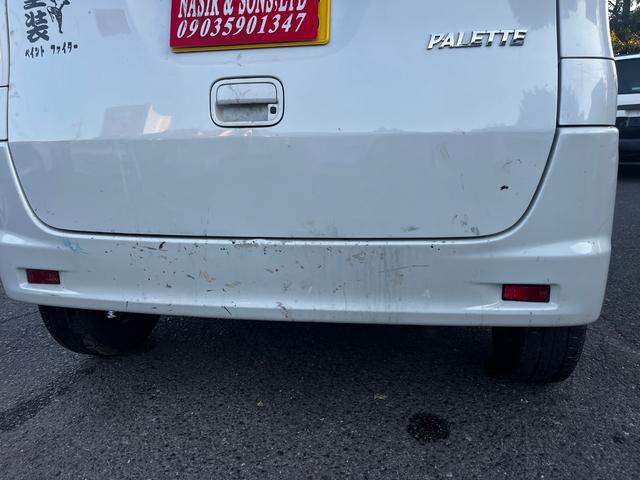 パレット Ｘ　パワーステアリング　パワーウィンドウ　エアバッグ　エアコン　キーレス　スマートキー　バックカメラ　社外ＣＤデッキ　プッシュスタート　左側電動スライドドア　４ＷＤ　社外ＡＷ（29枚目）