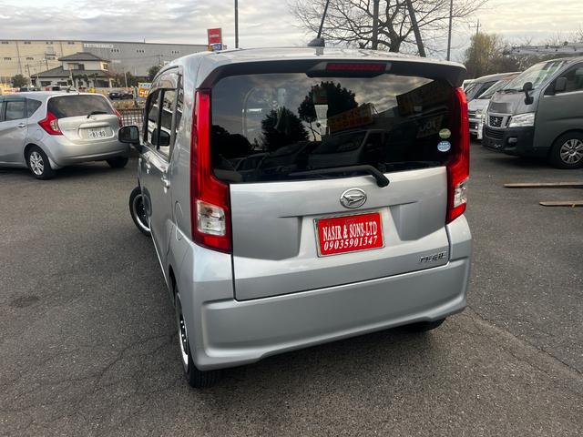 ムーヴ L パワーステアリング パワーウィンドウ エアバッグ エアコン レザーシートカバー ESC ETC 社外ナビ FM CD DVD スタッドレスタイヤ(3枚目)