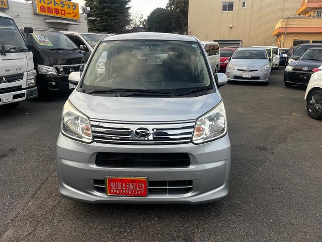 ムーヴ L パワーステアリング パワーウィンドウ エアバッグ エアコン レザーシートカバー ESC ETC 社外ナビ FM CD DVD スタッドレスタイヤ(6枚目)