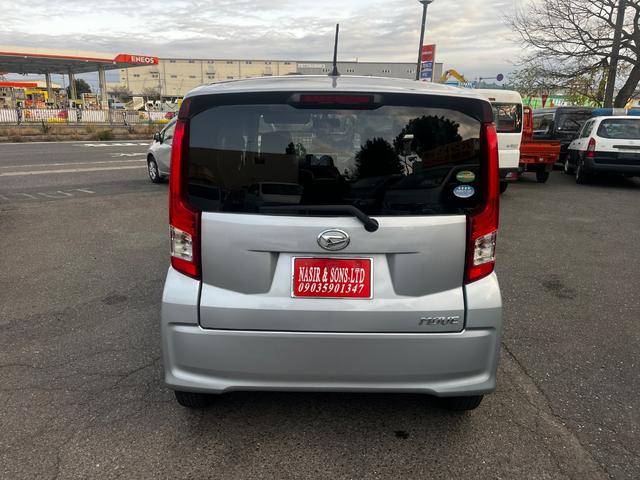 ムーヴ L パワーステアリング パワーウィンドウ エアバッグ エアコン レザーシートカバー ESC ETC 社外ナビ FM CD DVD スタッドレスタイヤ(7枚目)