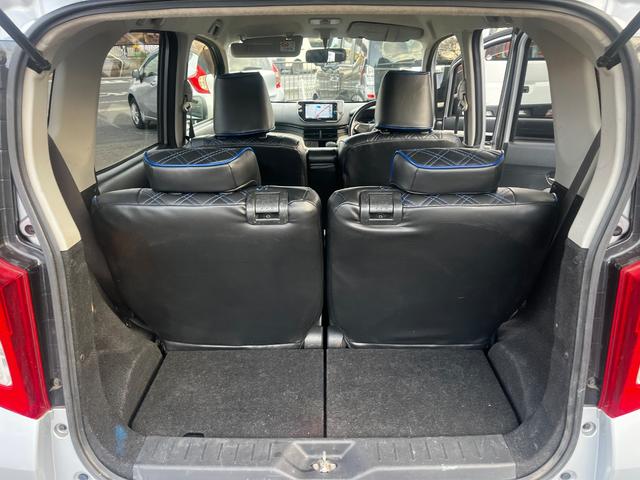 ムーヴ L パワーステアリング パワーウィンドウ エアバッグ エアコン レザーシートカバー ESC ETC 社外ナビ FM CD DVD スタッドレスタイヤ(12枚目)