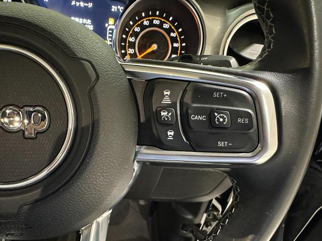 ジープ・ラングラーアンリミテッド サハラ　１年保証付／正規ディーラー車／Ａｐｐｌｅｃａｒｐｌａｙ／フルセグＴＶ／ＢＳＭ／ＥＴＣ２．０／ＡＣＣ／フロント＆サイド＆バックカメラ／前後ソナー／ＰＵＳＨスタート／ＬＥＤヘッドライト／純正１８インチＡＷ（34枚目）