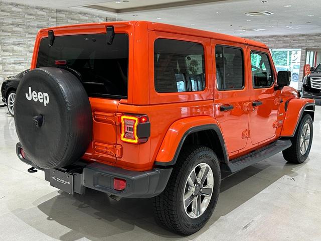ジープ・ラングラーアンリミテッド サハラ　ローンチエディション　１年保証付／正規ディーラー車／フルセグ／黒革ヒーター／Ｃａｒｐｌａｙ／ステアリングヒーター／ＥＴＣ／前後ソナー／ＰＵＳＨスタート／Ｂｌｕｅｔｏｏｔｈ＆ＵＳＢ／ＢＳＭ／バックカメラ／純正１８ｉｎｃｈＡＷ（21枚目）