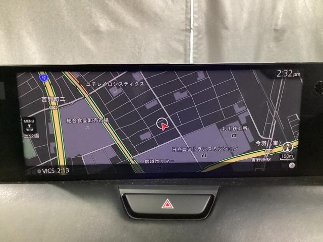 CX-60 3.3 XD エクスクルーシブ モード 地デジ BOSE サンルーフ ワンオーナー ALH MRCC パーキングセンサー 電動リアゲート 本革パワーシート シートベンチレーション Bluetooth 衝突軽減 LED フルセグTV USB(4枚目)